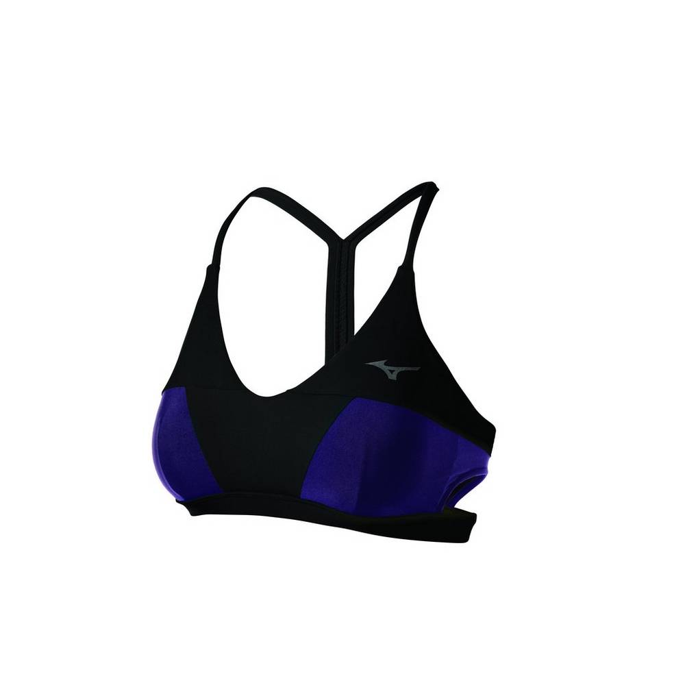 Damske Športová Podprsenka Mizuno April Ross Vantage Thin Strap Volejbalove Čierne Vypredaj YZGF3074